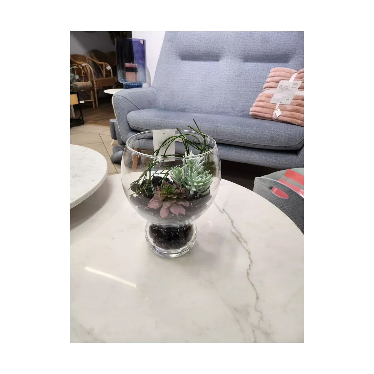 Vase Transparent Takuma h.26cm