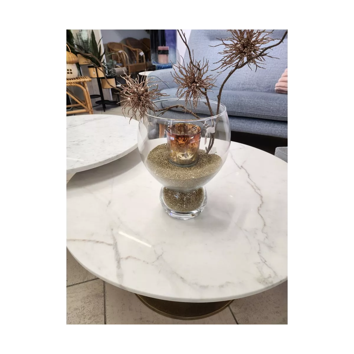 Vase Transparent Takuma h.26cm