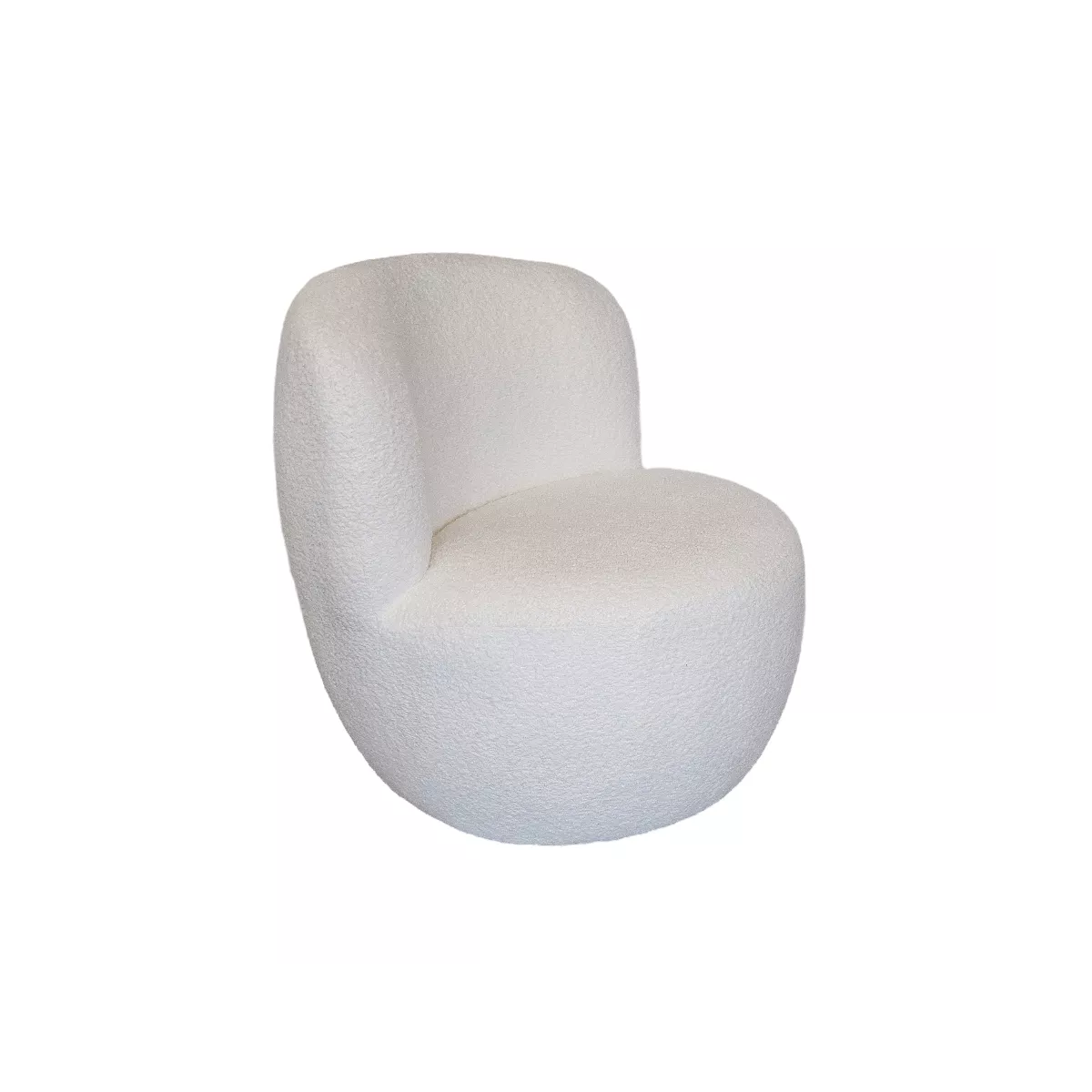 Fauteuil Fixe Bouclette Bellagio Blanc
