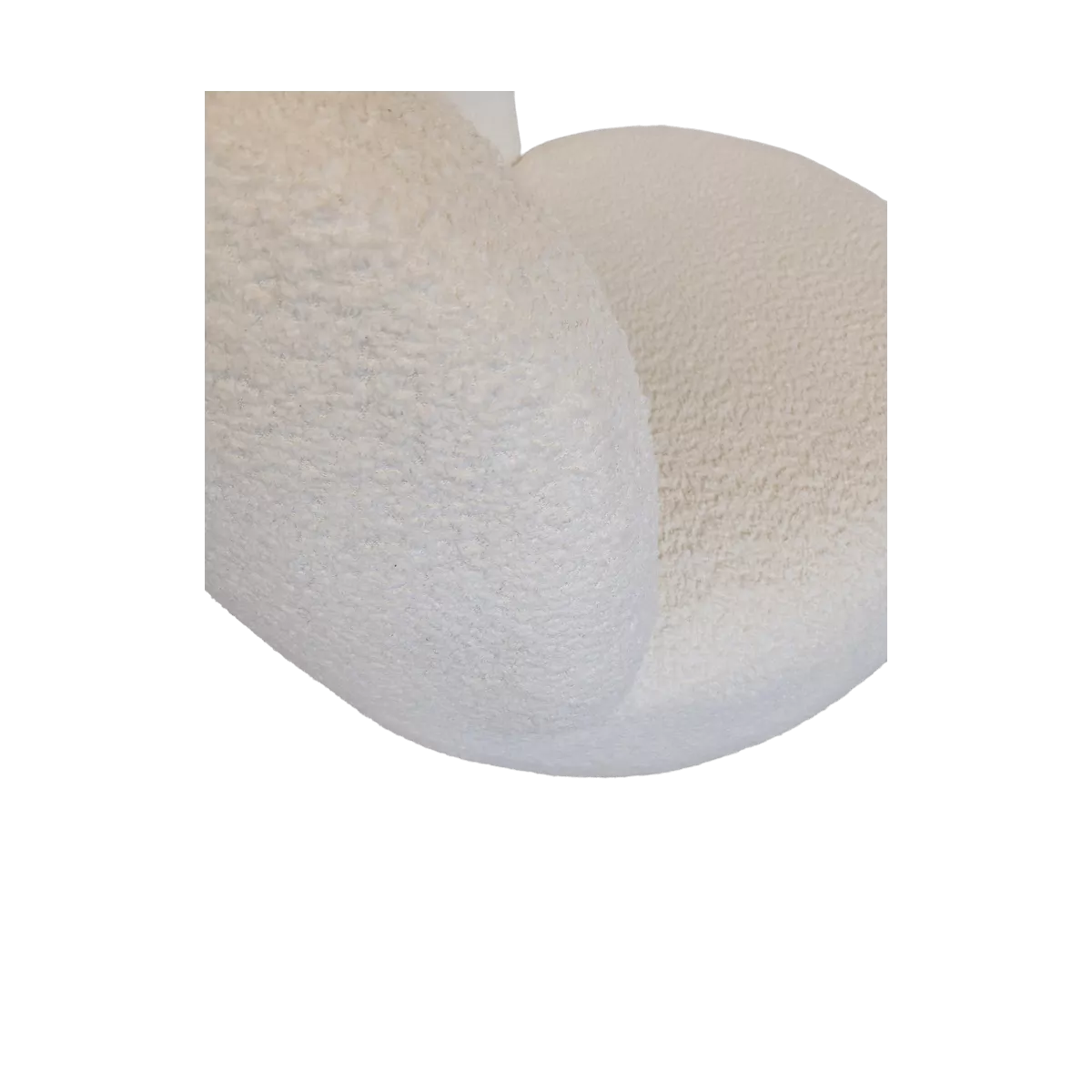 Fauteuil Fixe Bouclette Bellagio Blanc
