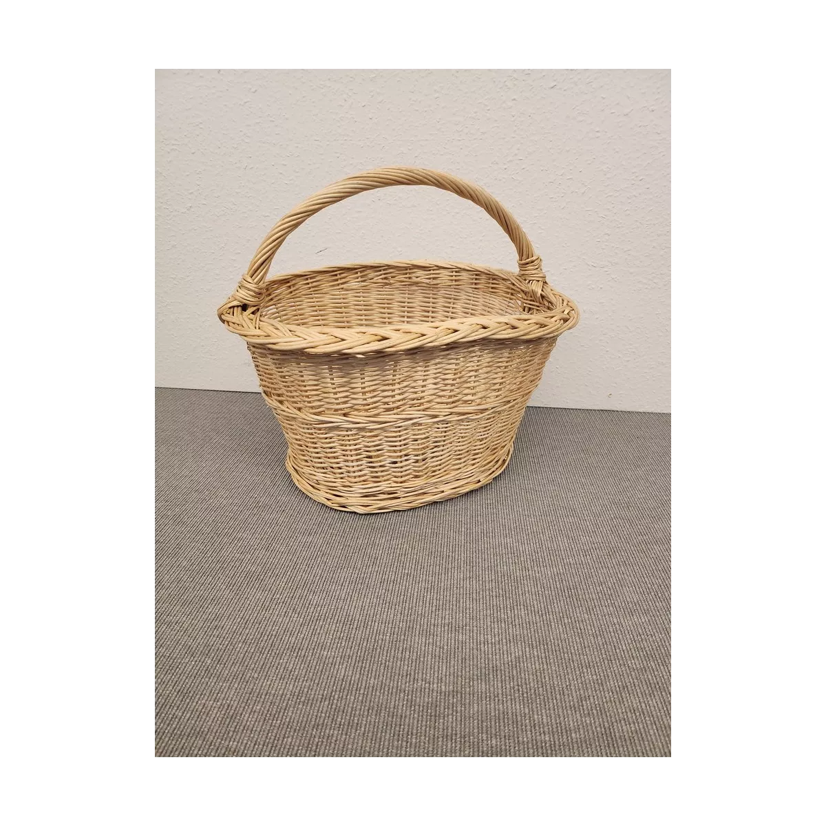 Panier André osier Naturel