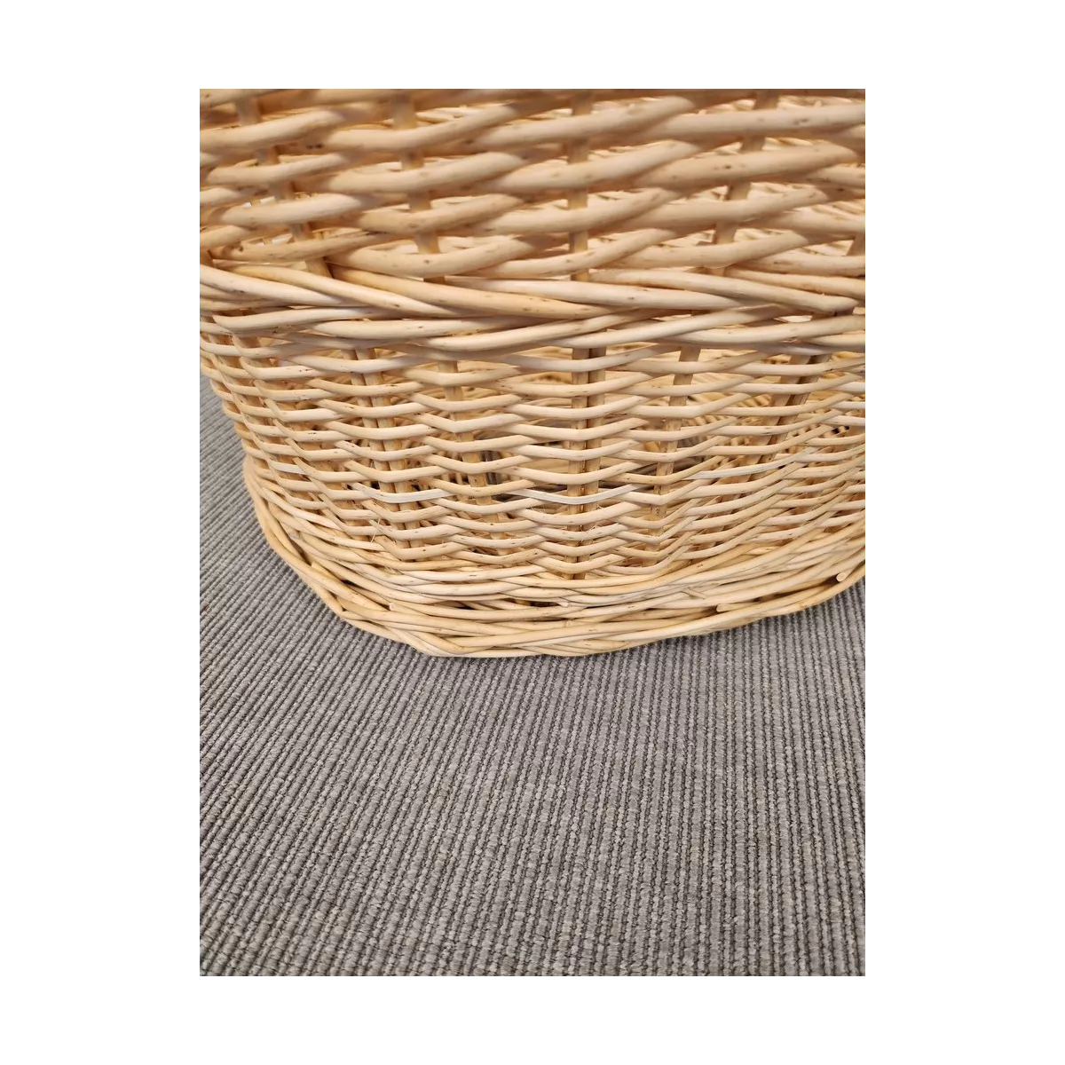 Panier André osier Naturel