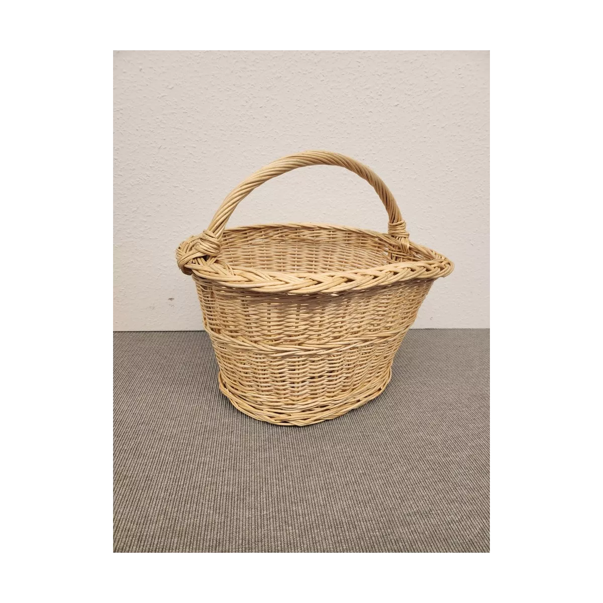 Panier André osier Naturel
