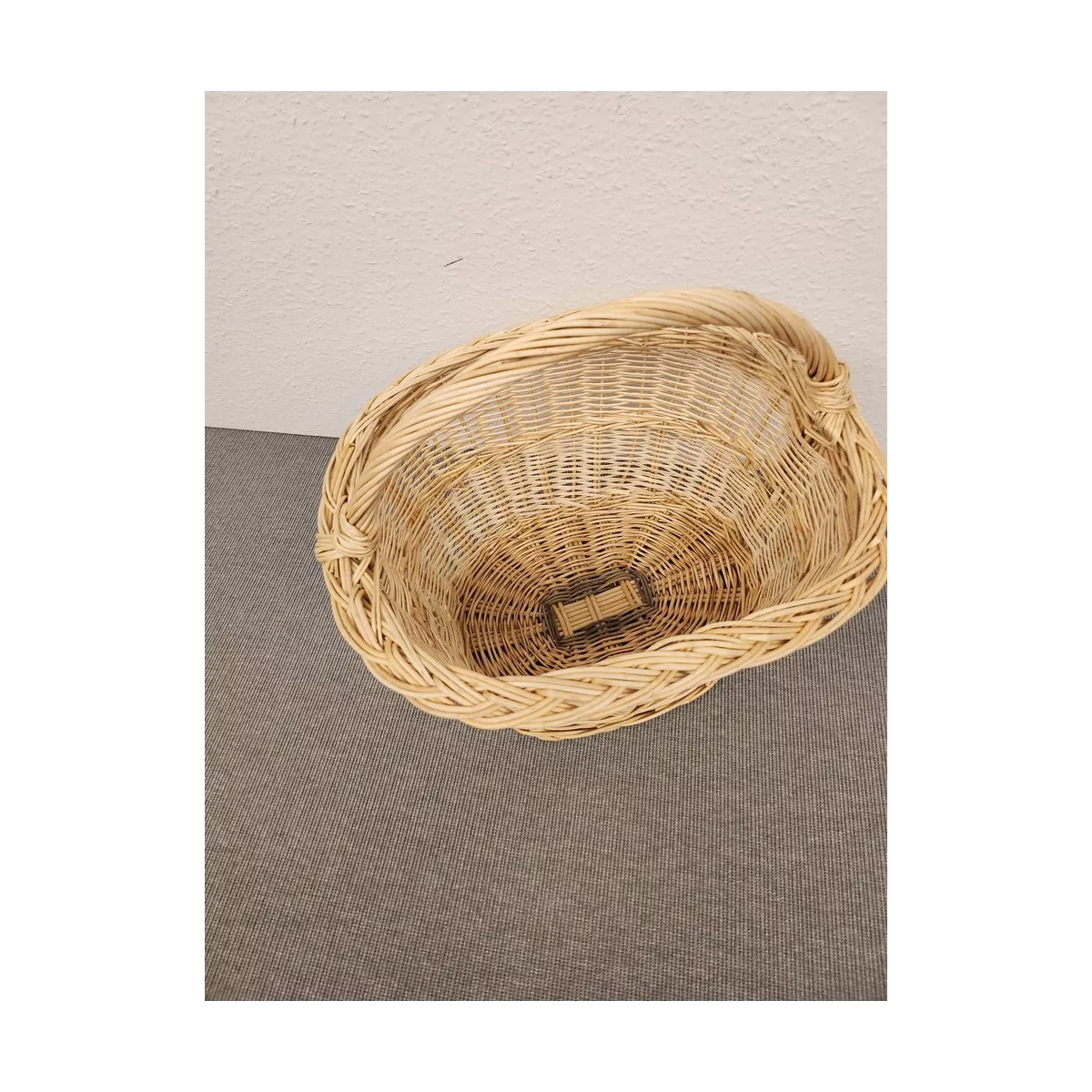 Panier André osier Naturel