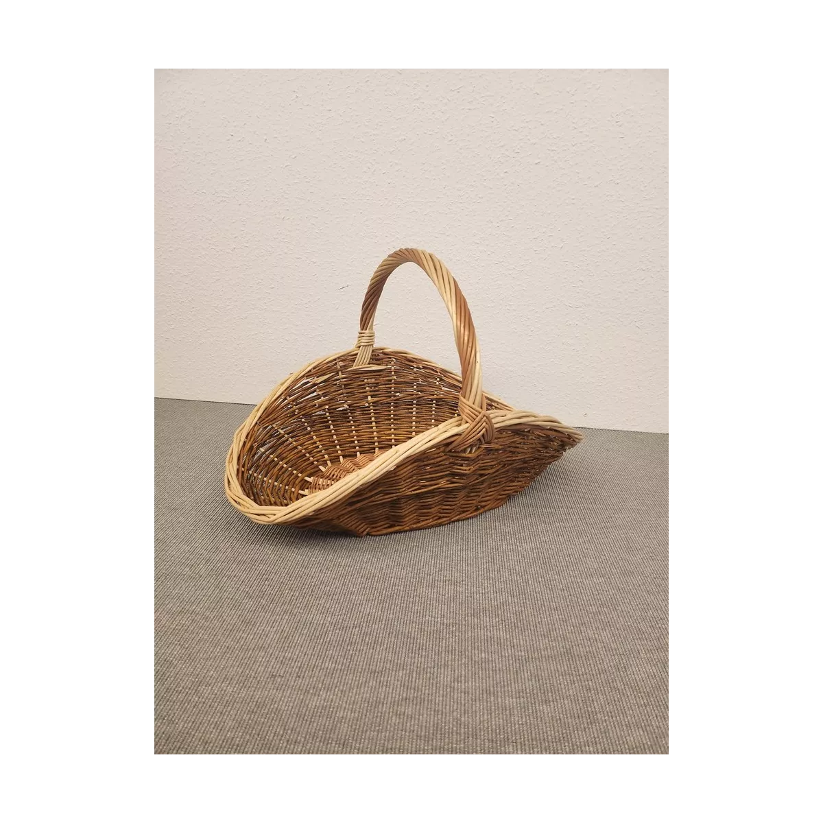 Panier à bois Ninon Osier 58x42