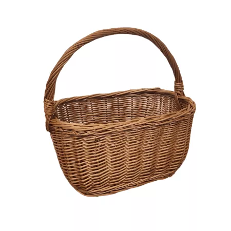 Panier Marius Rectangulaire en osier Roux 3