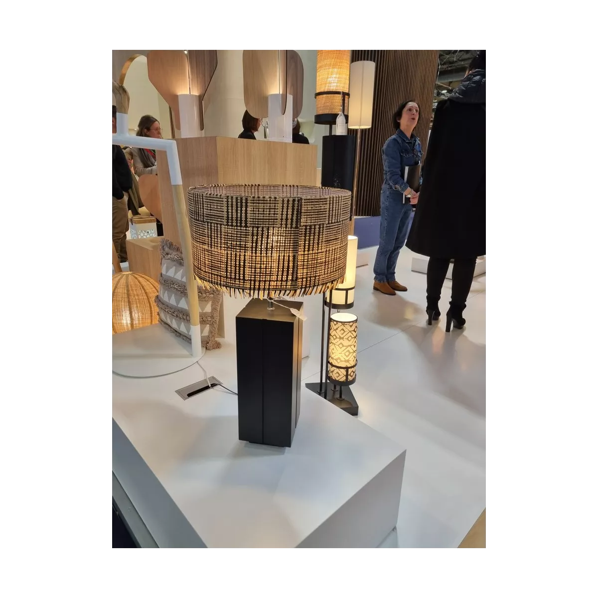 Lampe Ethiopia H.72cm