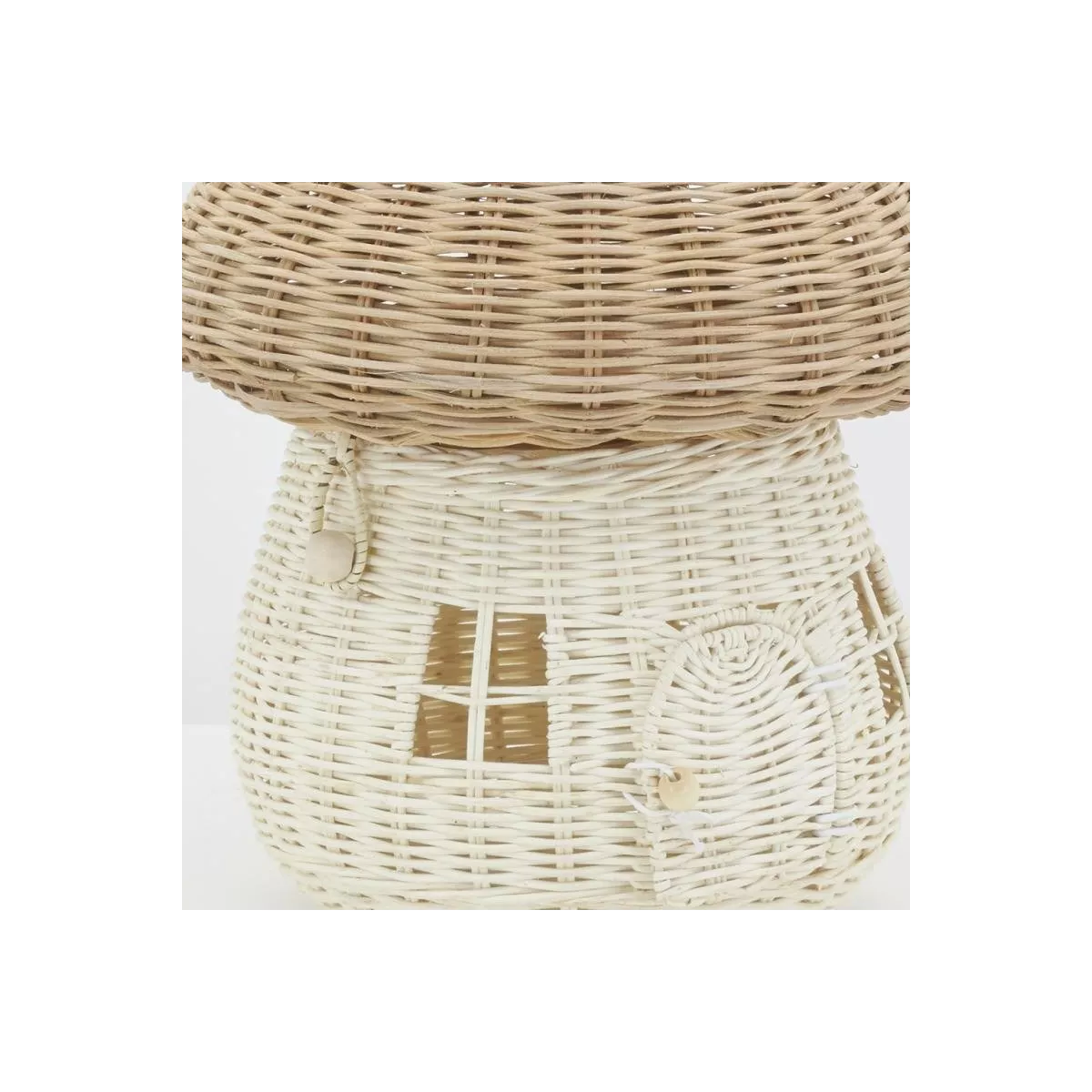 Panier rotin Maison Champignon