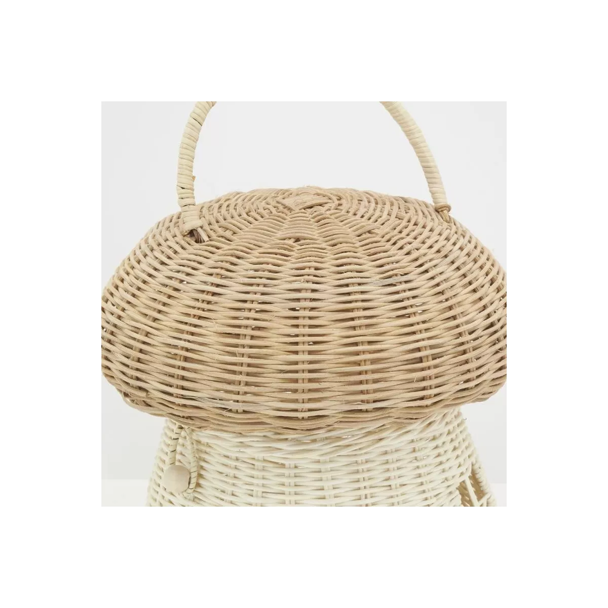 Panier rotin Maison Champignon