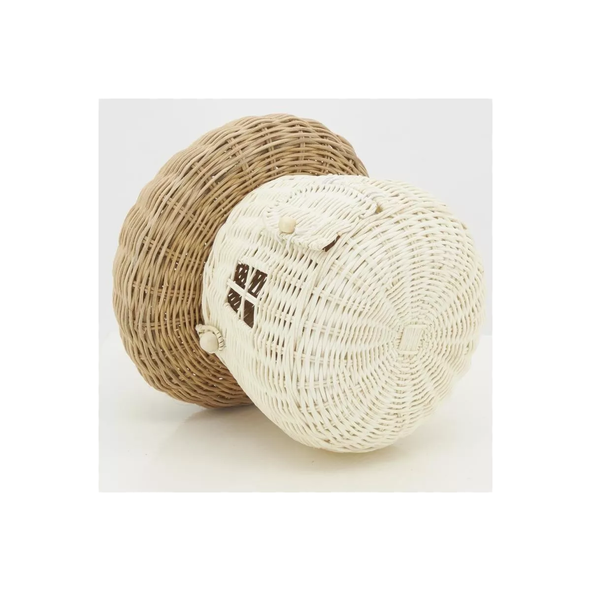 Panier rotin Maison Champignon