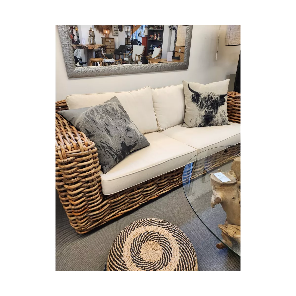 Coussin Vache 60x60
