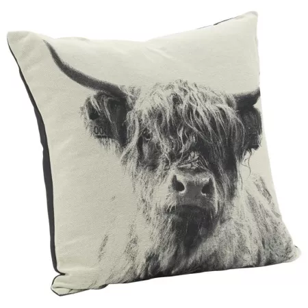 Coussin Bison 60x60