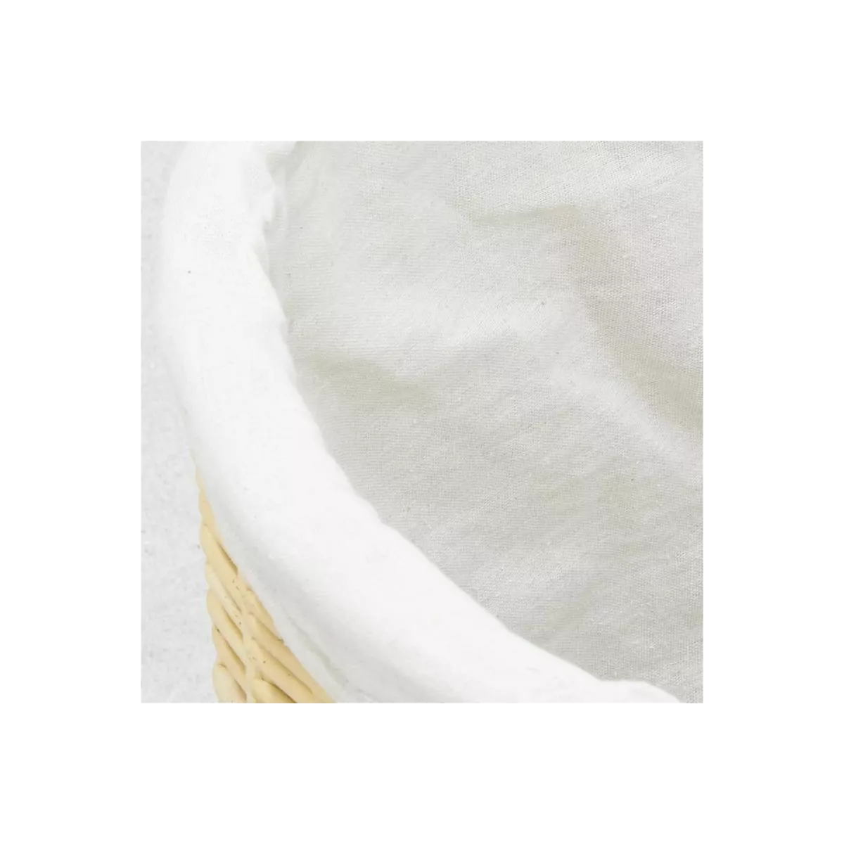 Panière à Linge Olivia Ronde Osier 30x30