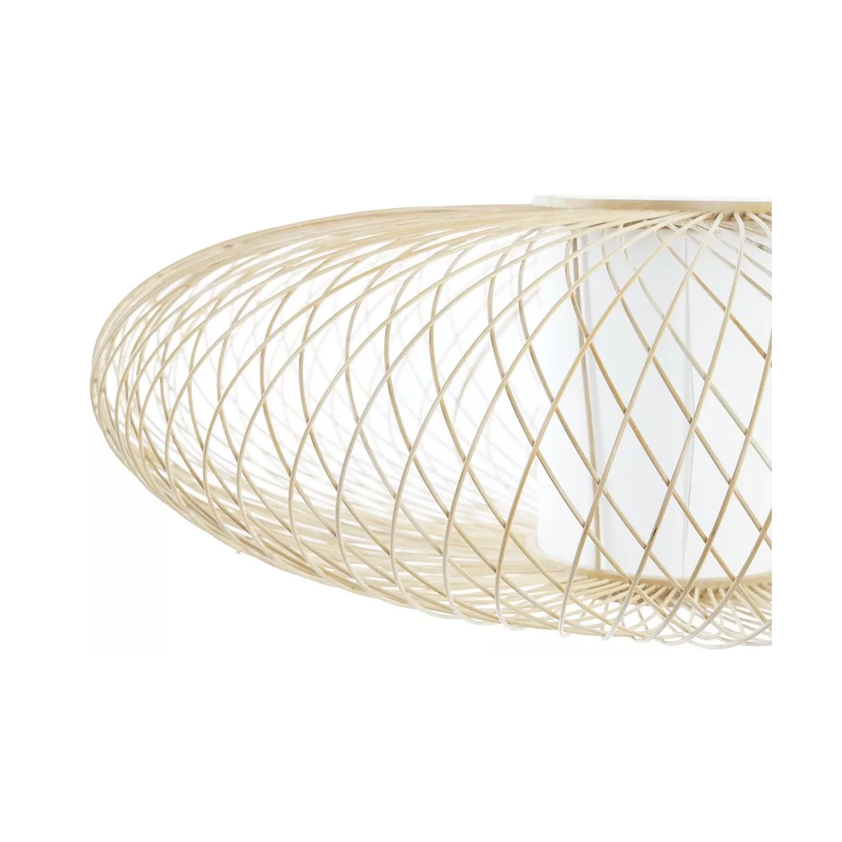 Suspension Bambou Naturel 62x62