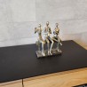 Sculpture 3 Musiciens Bronze