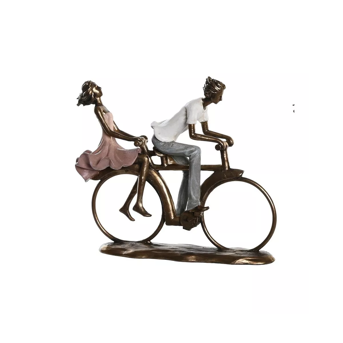 Sculpture Couple Vélo