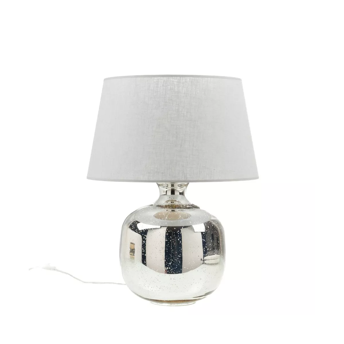 Lampe Jade en verre H.62cm