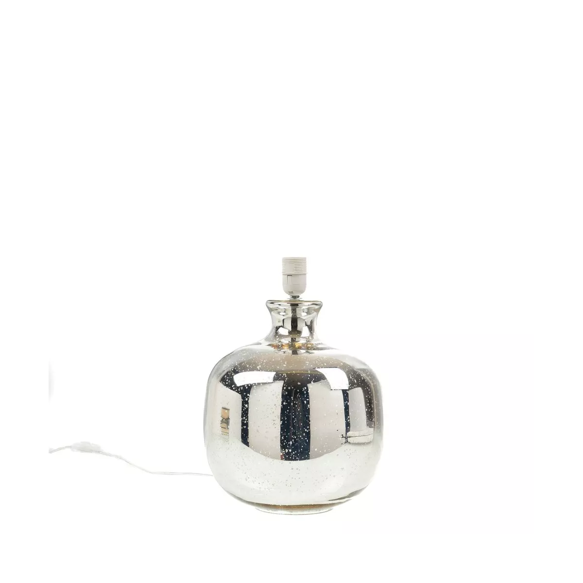 Lampe Jade en verre H.62cm