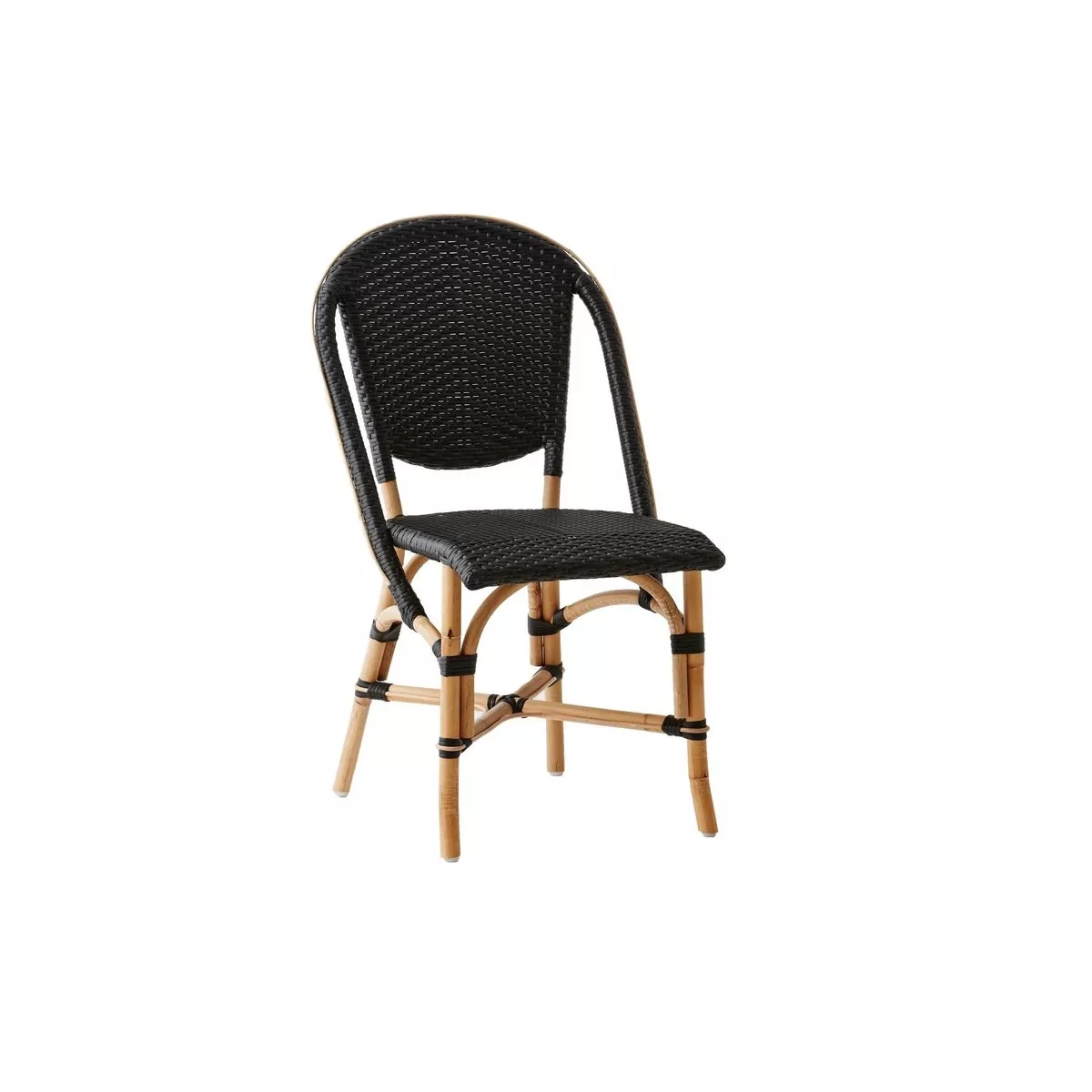 Chaise Rotin Sofie Noir