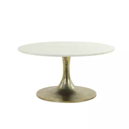 Table Basse Rickerd 76x76 en Marbre