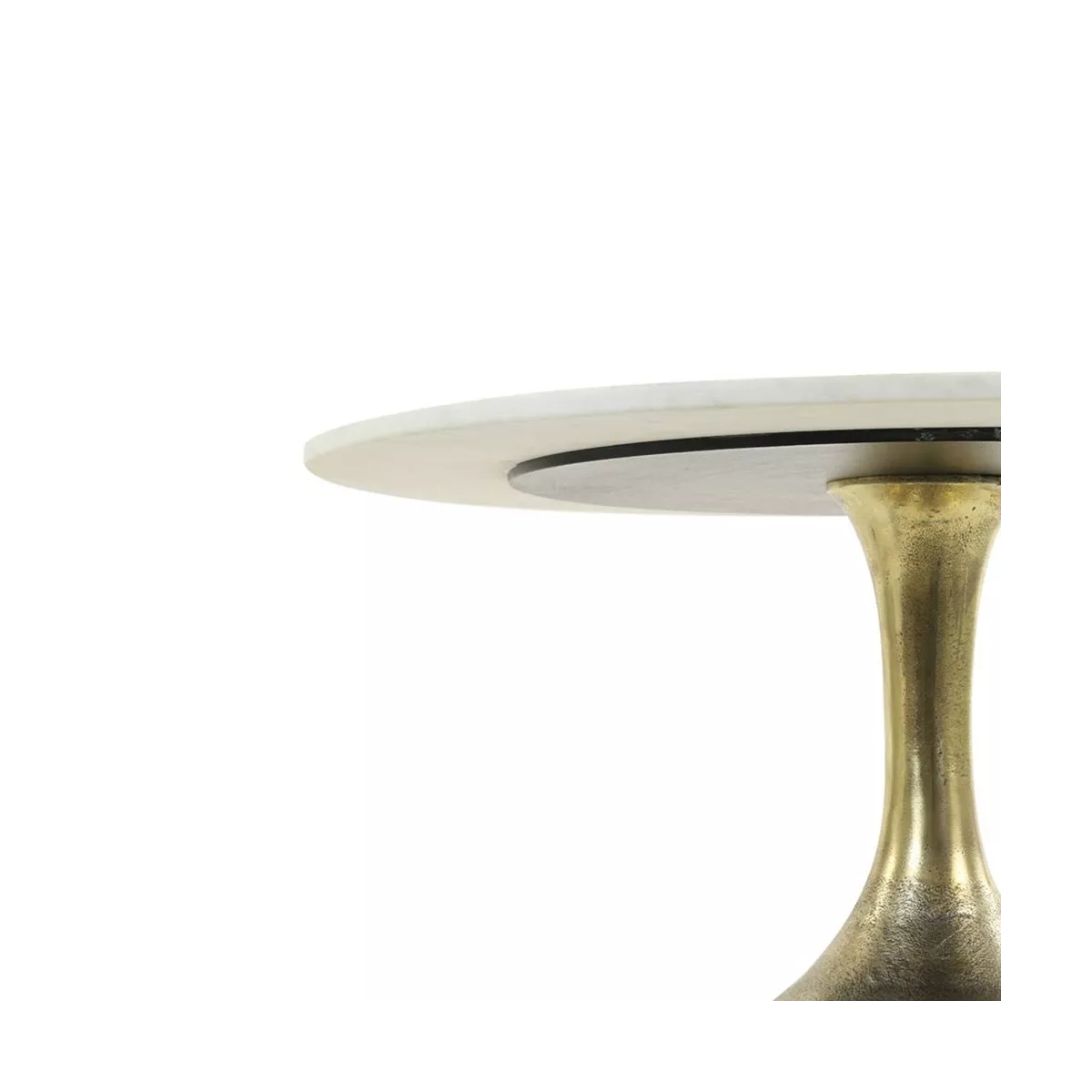 Table Basse Rickerd 76x76 en Marbre