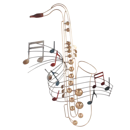 Déco Murale Métal Musique