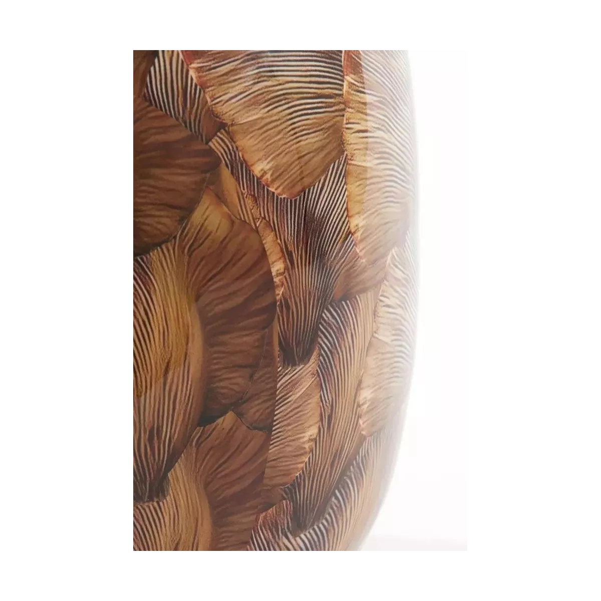Vase Milos Brun H.40cm