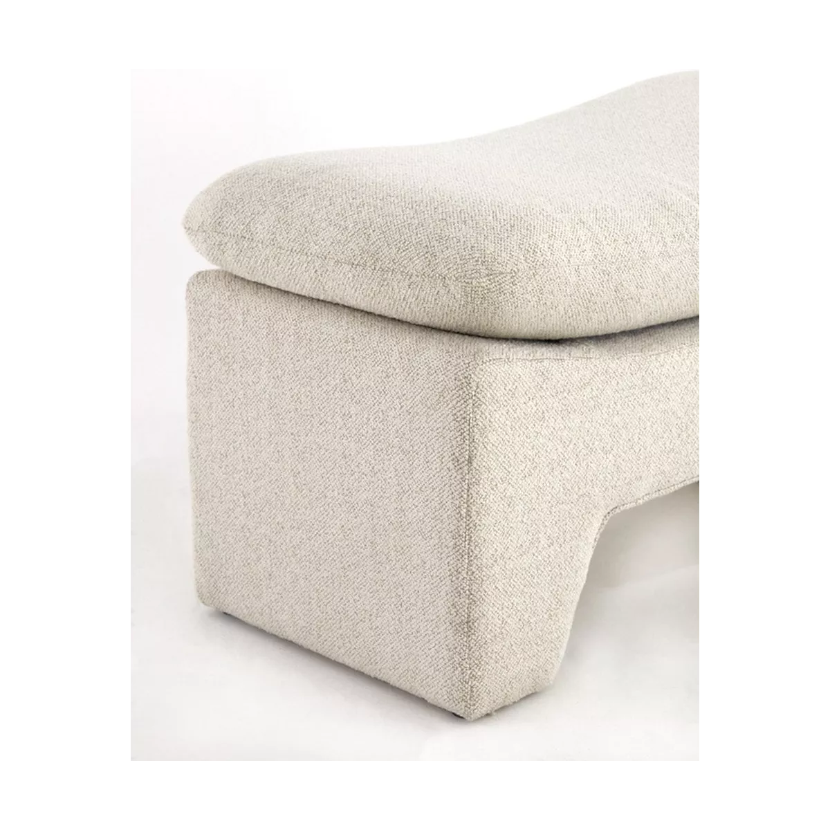 Pouf Dasha Crème 80x40