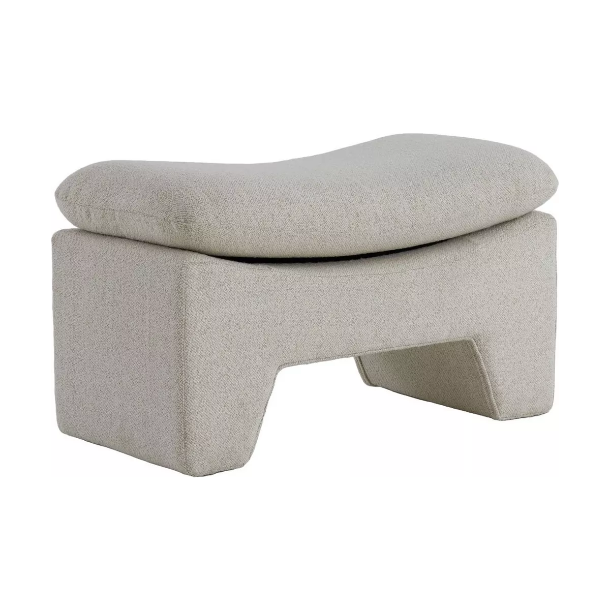 Pouf Dasha Crème 80x40