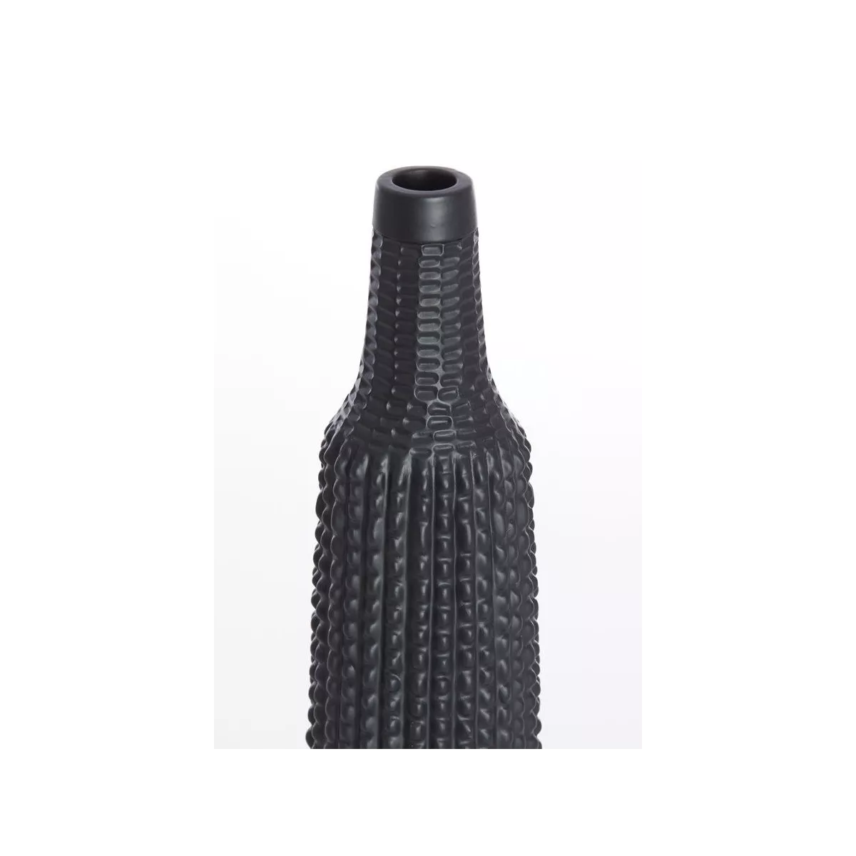 Vase Angira Noir H.46cm