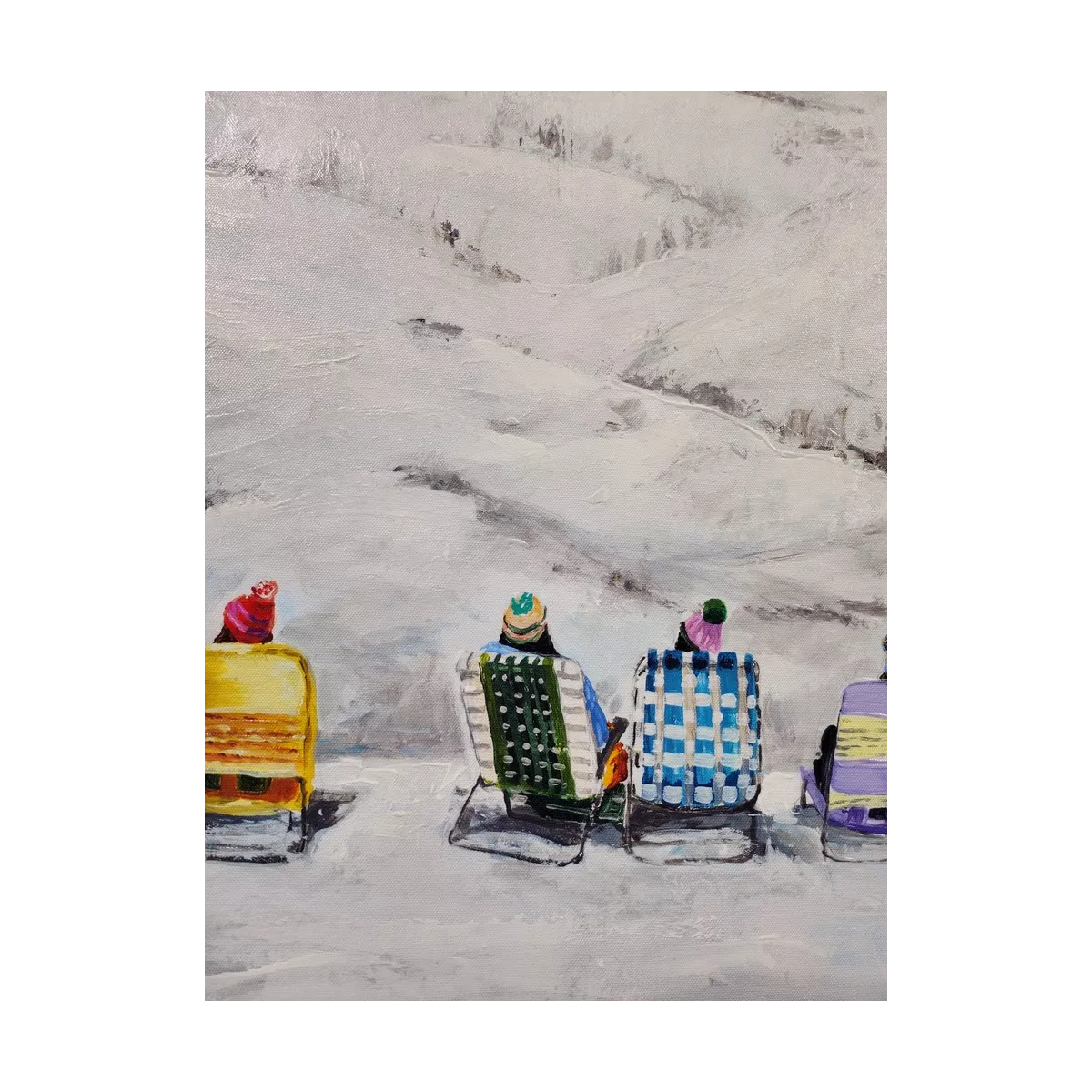 Tableau WE Montagne 100x50
