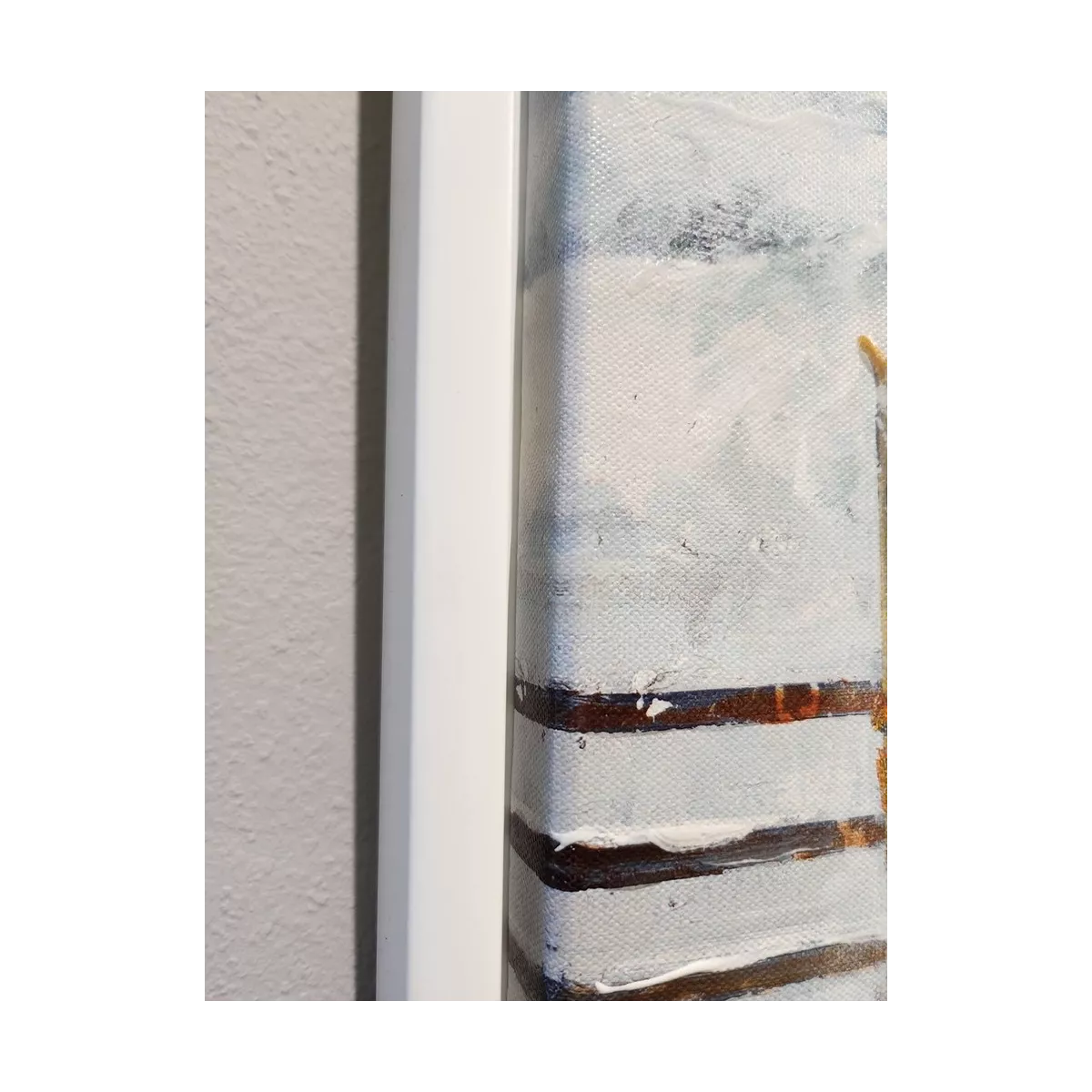 Tableau Terrasse à la Montagne  120x50