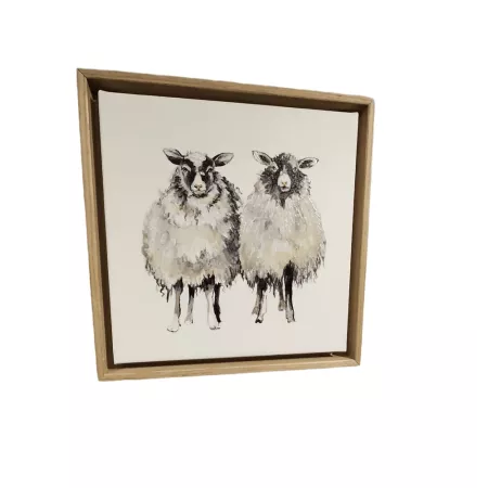 Tableau Marmotte 34x34