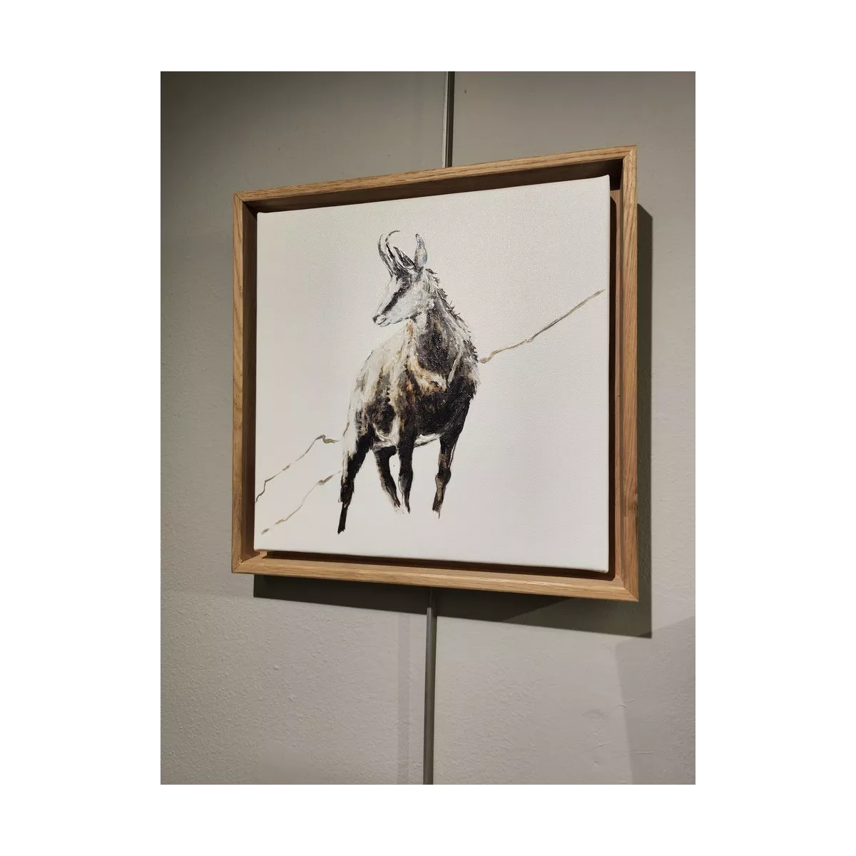 Tableau Chamois 34x34