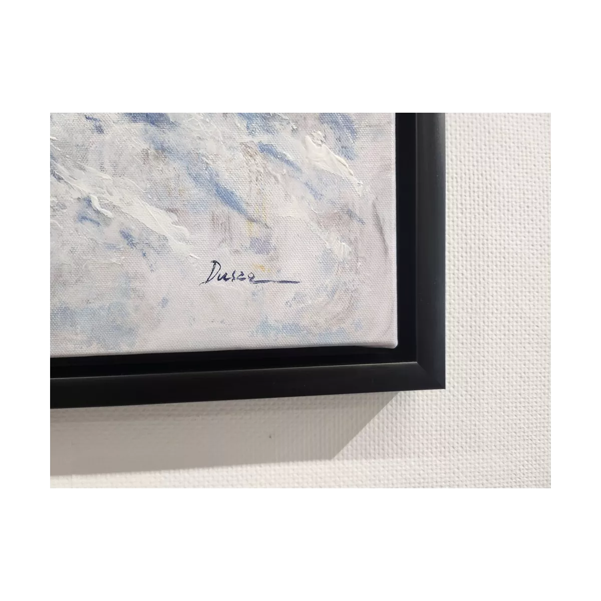 Tableau au ski 50x40