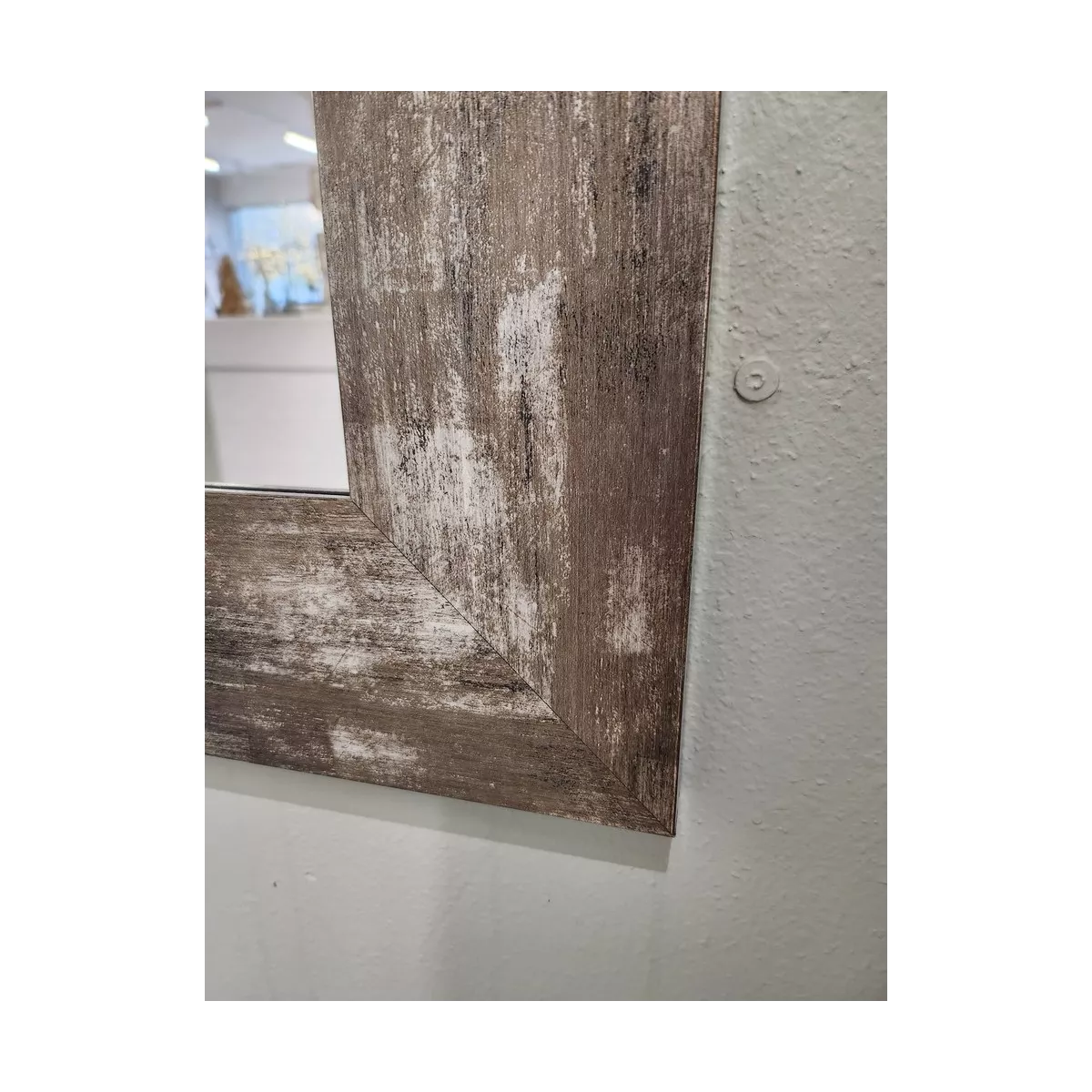 Miroir Acier Marbré 57x157