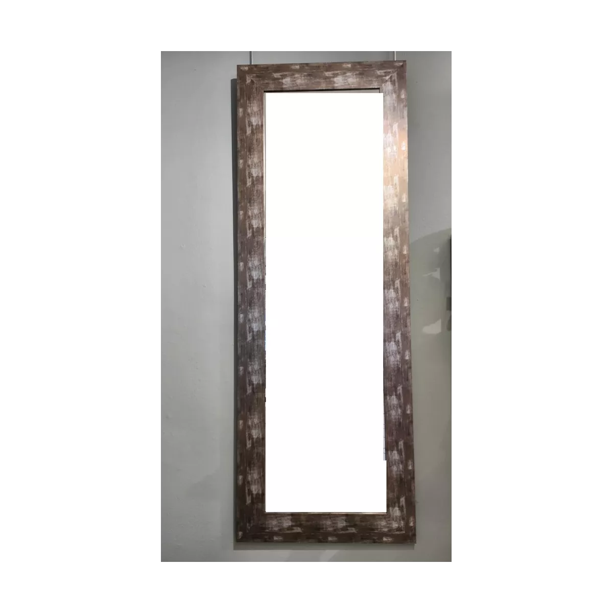 Miroir Acier Marbré 57x157