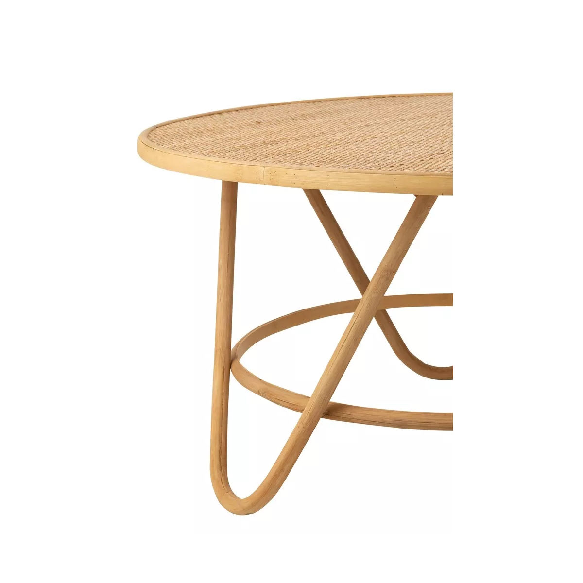 Table basse en Rotin Balia 80cm