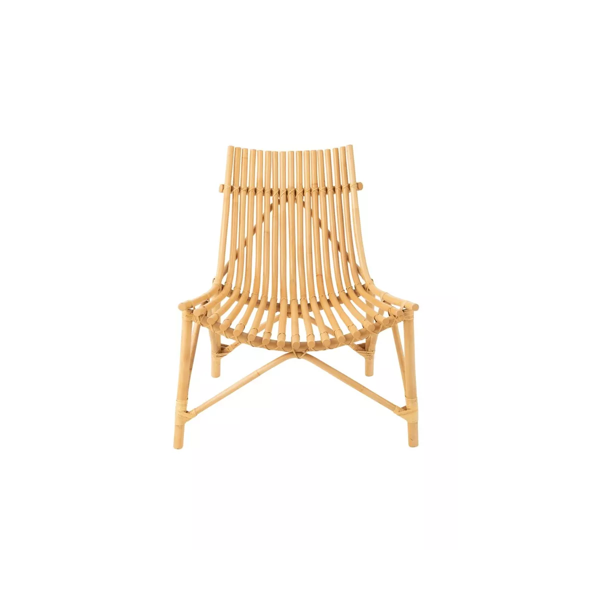 Fauteuil Rotin Emmo Naturel