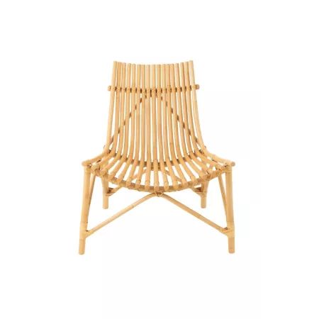 Fauteuil Rotin Emma Naturel
