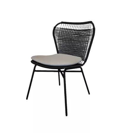 Chaise Aluminium Mosele Noire