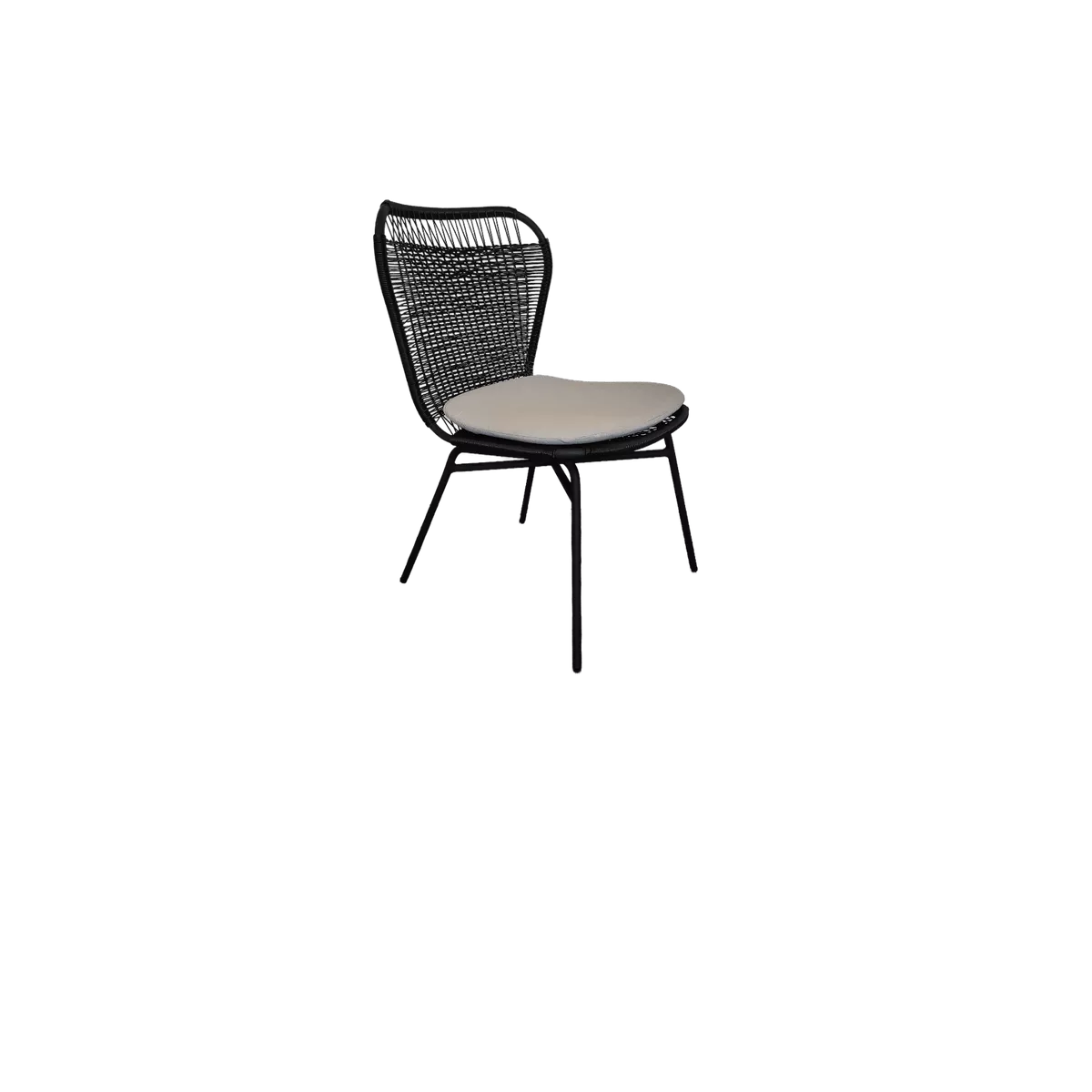 Chaise Aluminium Mosele Noire