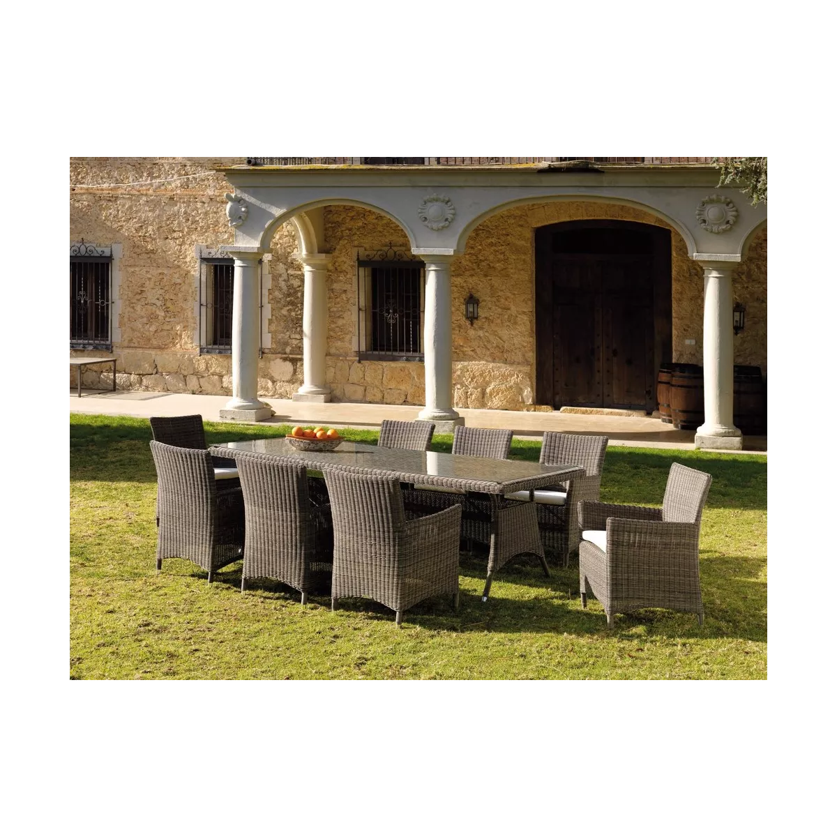 Fauteuil de Repas Résine Ibiza