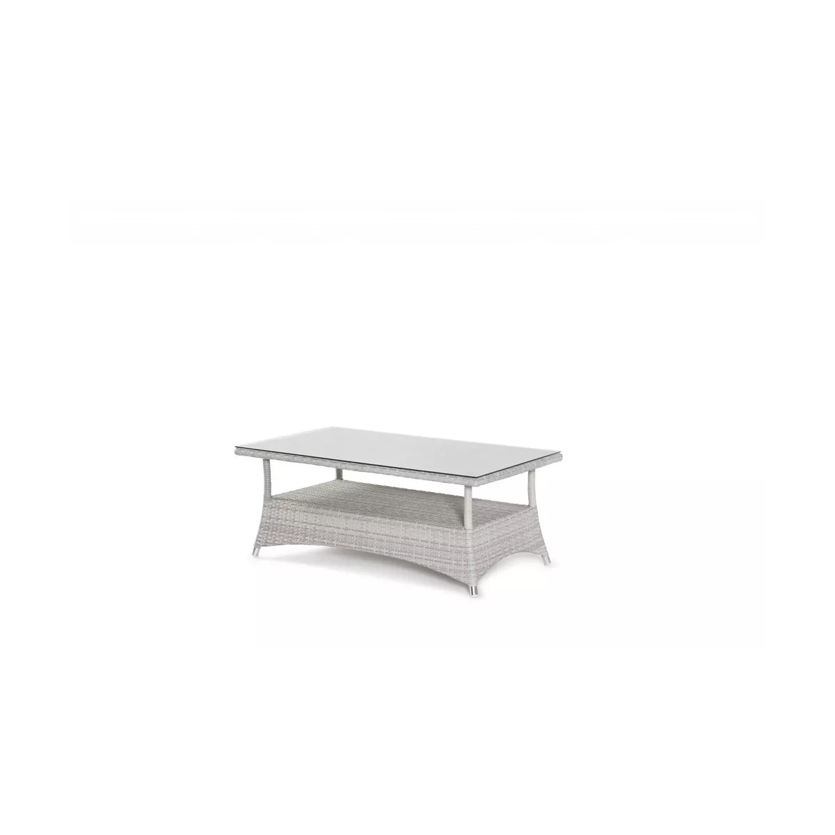 Table Basse 110x60 Monaco Résine Gris