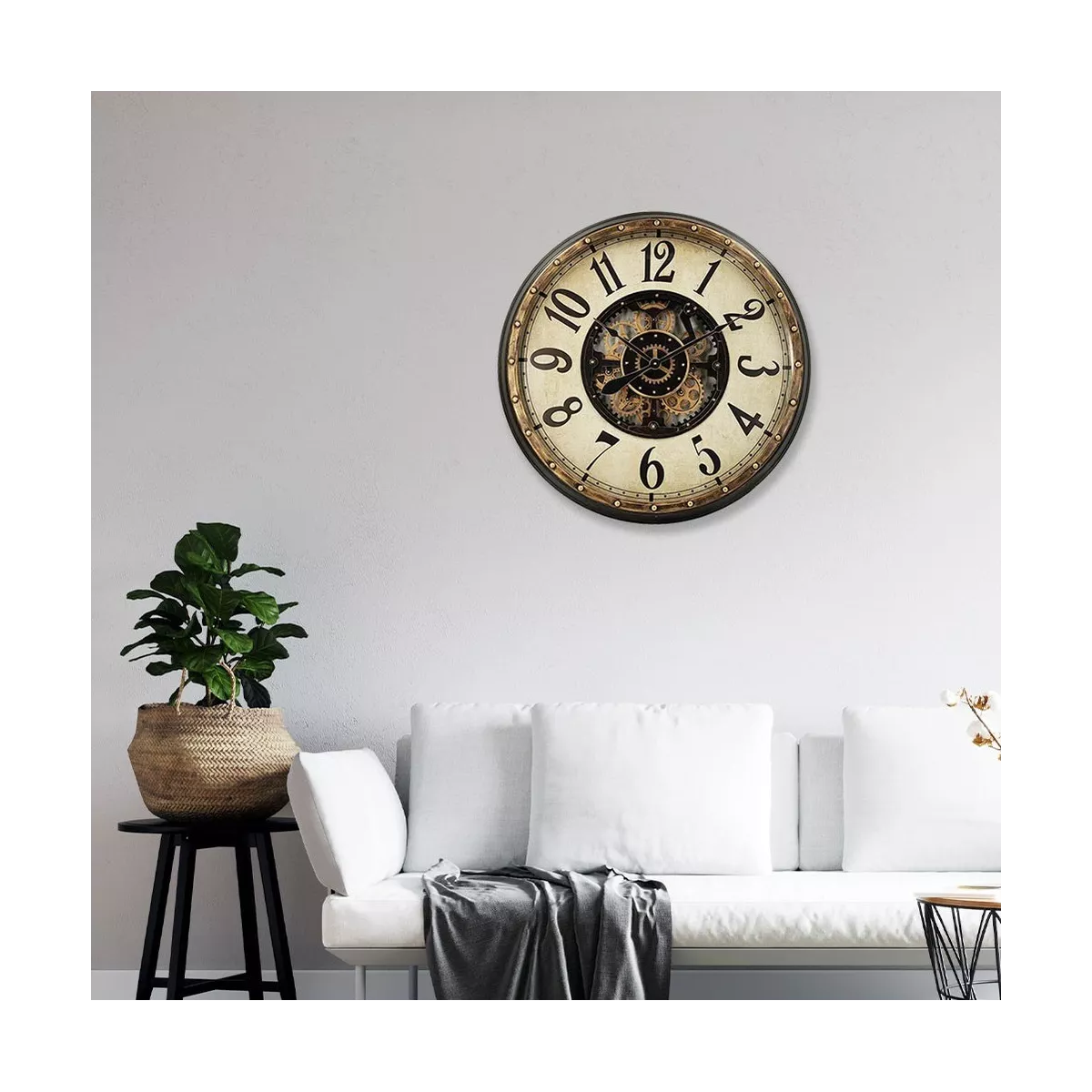 Horloge à Engrenage 83x83
