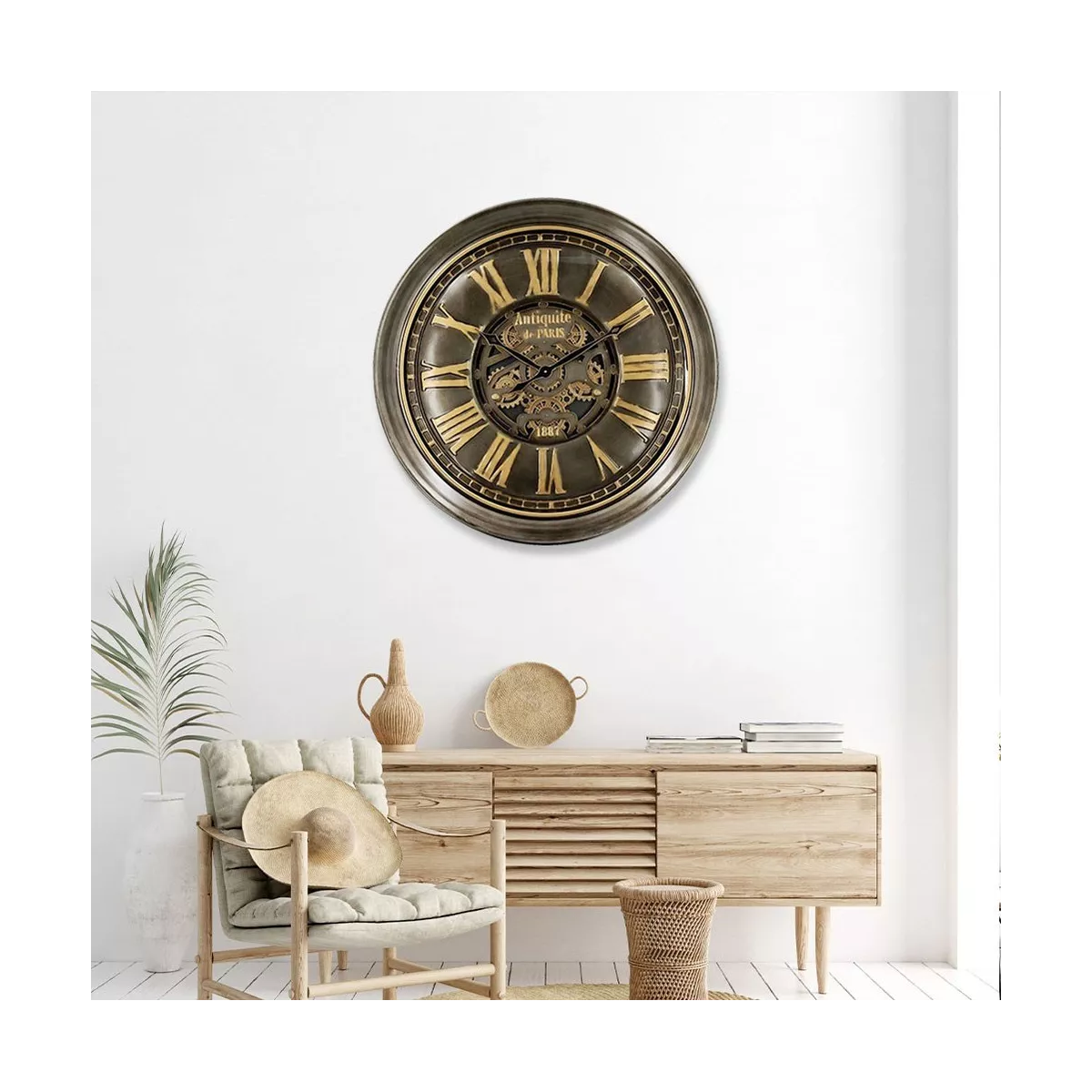 Horloge à Engrenages 100X100