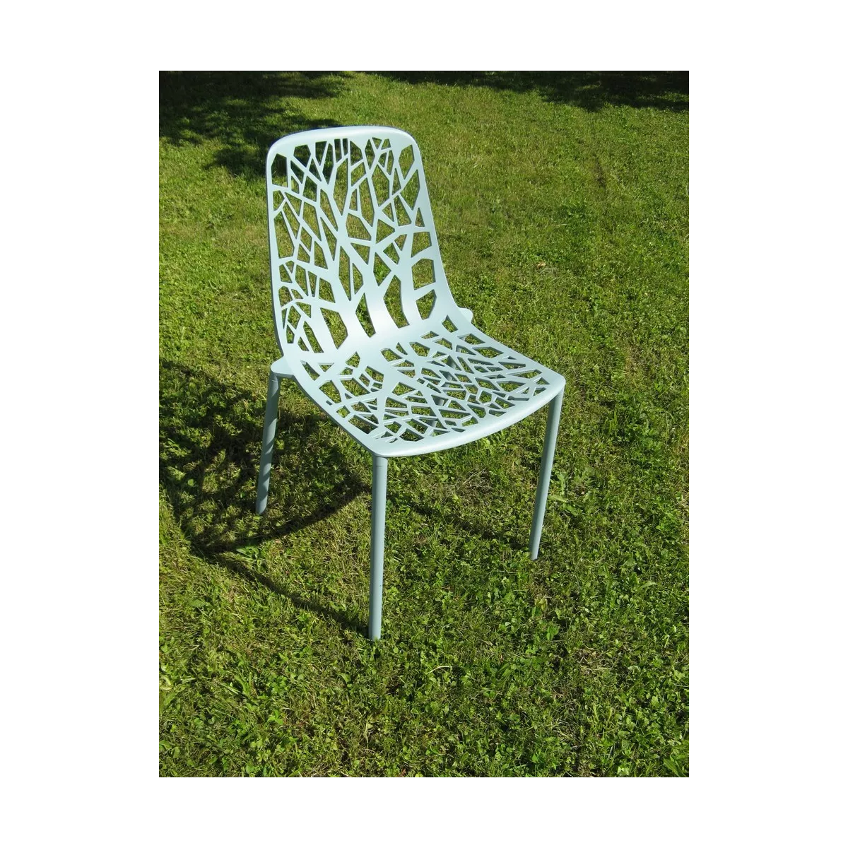 Chaise Aluminium Forest Bleu