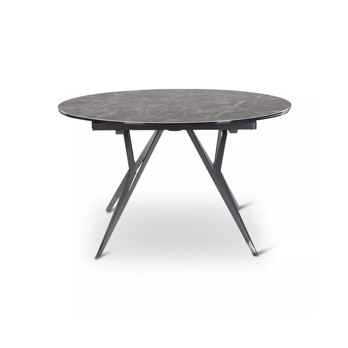 Table Boleta ronde 130 cm en Céramique Stone Pivotante