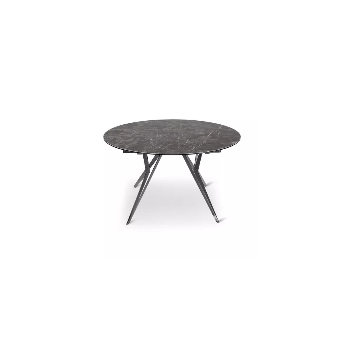 Table Boleta ronde 130 cm en Céramique Stone Pivotante