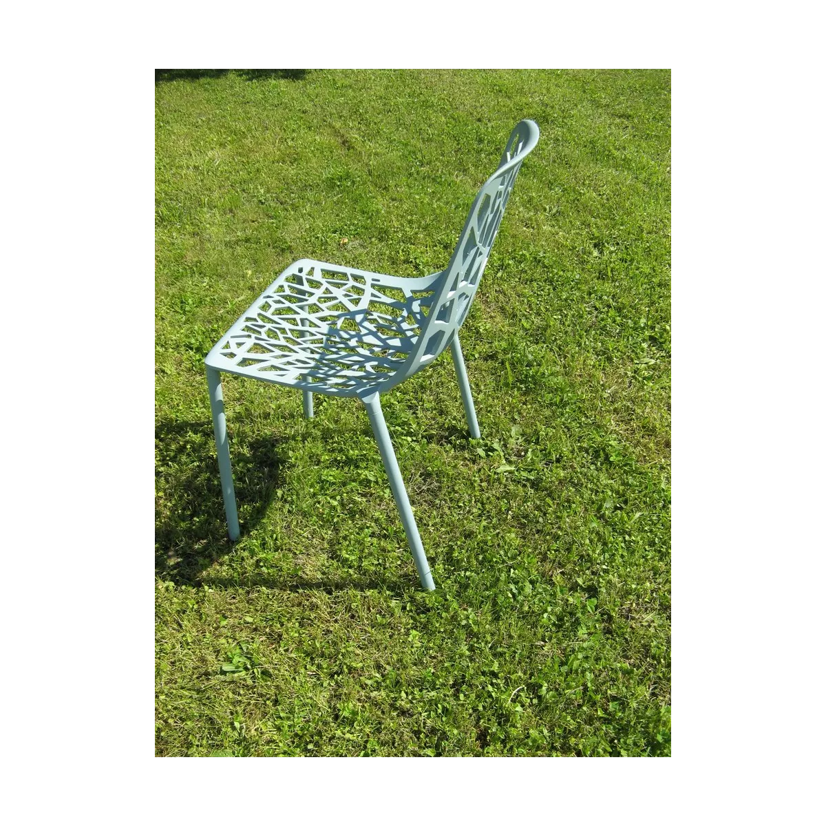 Chaise Aluminium Forest Bleu